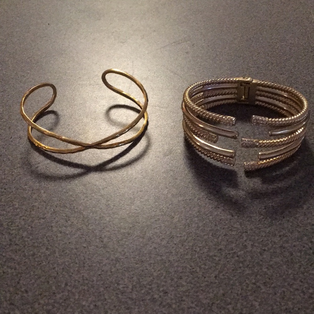 Gold bangles